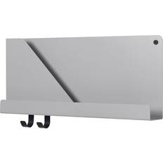 Red Wall Shelves Muuto Folded Wall Shelf 51cm