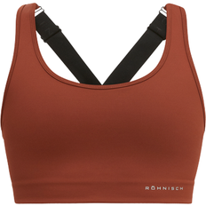 Røde BH-er Röhnisch Shape Sports Bra - Smoked Paprika