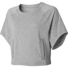 Yoga T-skjorter Casall Boxy Crewneck T-shirt - Gray