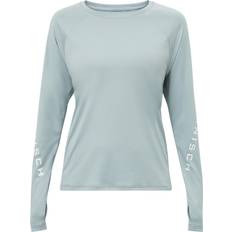 Röhnisch Active Logo Long Sleeve - Silver Blue