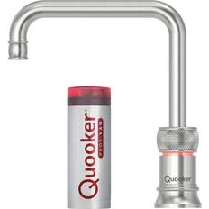 Quooker nordic square køkkenarmatur rustfrit stål Quooker Classic Nordic Square inkl. PRO3-B (Q211590402+Q211590402) Rustfrit stål