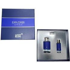 Gift Boxes Montblanc 2 PC Explorer Ultra Blue Gift Set 2 Fresh