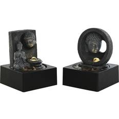 Buddha trädgård Dkd Home Decor Buddha Harts 18 Orientalisk 2 Prydnadsfigur