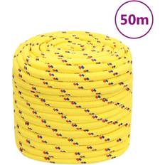 Boat Bottom Paints vidaXL Boat Rope Yellow 18 mm 50 m Polypropylene yellow
