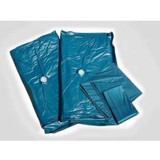 Beliani DUAL Soft-Side Blauw Vinyl