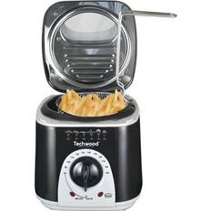 1.0 L Friteuses Techwood TFF-86 Friteuse 1 Litre 950 Watt