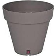 RIVIERA Pot De Fleurs Loft Avec Réserve D'eau - Rond - Ø 50 x H 46 cm - Taupe