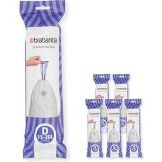 Jätteiden hävittäminen Brabantia PerfectFit Roskapussi 120 Pussia Malli D 15-20 L