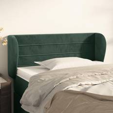 vidaXL Vert Foncé 83x23x78/88 cm Velours Tête de lit