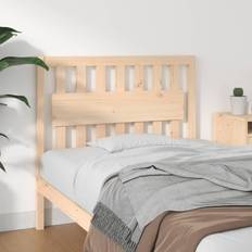 vidaXL 105,5 x 4 x 100 cm Massiv Furu Sänggavel