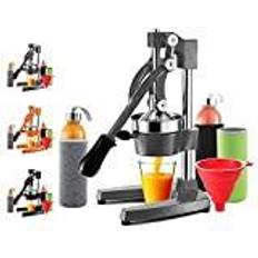 Orange Electrical Juicers JoyTable Manual Juicer Professional Citrus Press