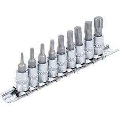 BGS Technic Bit Socket Set for Torx Plus 6,3mm 1/4 Profile T10/T50 9 pcs 2164