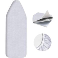 Ironing Board Cover Pad Premium Heavy Duty 3-Layer Silicone - 2mm Foam 4mm Felt