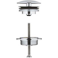Bodenventile Grohe Ablaufventil 1 1/4" für Waschtisch ohne Überlauf Chrom 65808000