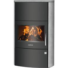 Kaminöfen Justus Kaminofen Agero W Korpus Stahl Schwarz Speckstein