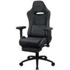 ROYALSLATEGR Premium Ergonomic Gaming Chair Legrests Aerosuede Technology Grey