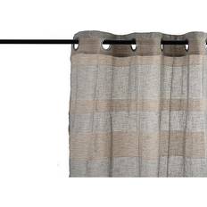 Premium Grey Beige Curtains 140 x 0.1 x 260 cm