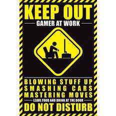 Pyramid International Poster Gamer At Work Do Not Disturb 61 x 91.5 cm