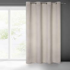 Carlo Extra Long Blackout Curtain W53'' x L98'' Beige