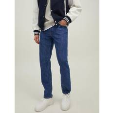 Jack jones mike tapered Jack & Jones Mike Original Mf 486 Tapered Fit -jeans Blå