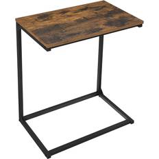 Bærbar bord Songmics Justerbart Rustikt Sidebord 55 x 35 Småbord