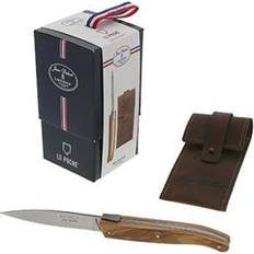 Jean dubost laguiole knive Jean Dubost JEANDUBOST Laguiole oliventræ Lommekniv