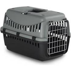 Transportkasse hunde Diverse MP Eco transportkasse Gipsy sort/grå Small 46x31x32cm