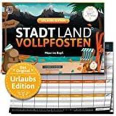 Denkriesen Stadt Land Vollpfosten Urlaubs Edition "Meer im Kopf" Spiel