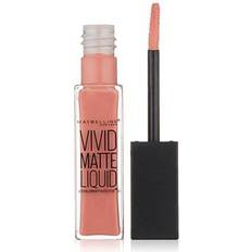 Cosmetics Maybelline Maybelline Color Sensational Vivid Matte Liquid Lipstick Nude Flush 0.26 Fl Oz
