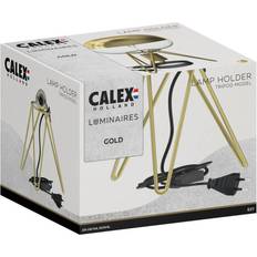 Calex Beleuchtung Calex Tripod Tischleuchte Gold Lampenständer