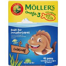 Möllers tran Orkla Møllers Omega-3 Gelfisk Cola