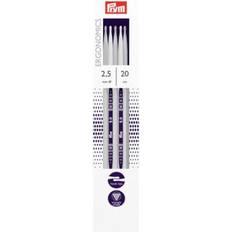 Prym ergonomics pack of 5 double-pointed knitting needles 20cm choice of sizes