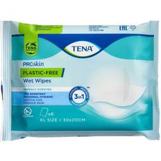 Wet wipe TENA Wet Wipe Plasticfree 8 stk