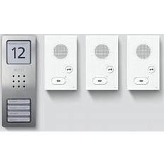 Højtalere Siedle Set CAB 850-3 E/W Dørsamtaleanlæg Bredbånd Inforfelt Sølv Hvid