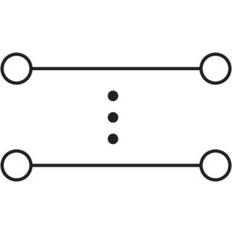 Blauw Afstandsbediening Stopcontacten Phoenix Contact 3260130 High Current Connector