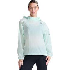 2XU Dame Overtøj 2XU Aero Anorak - Glacier/Black Reflective