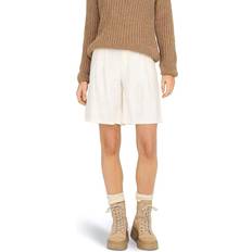 Only Lös Passform Shorts Vit