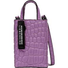 Liebeskind Väskor Liebeskind Kroko Paper Bag Tote XXS - Lavender