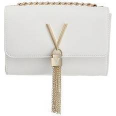 Valentino Bags Divina Sa With Gold Satchel -white, White, Women