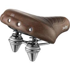 Brown Bike Saddles Selle Royal Gel Saddle Double Spring Drifter Plus Marron