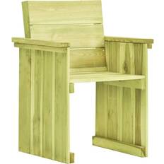 vidaXL Chaise de Jardin Bois de Pin Imprégné