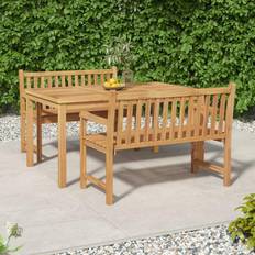 vidaXL 3 Piece Garden Patio Dining Set