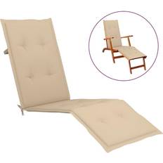 vidaXL liggestol Stolehynde Beige