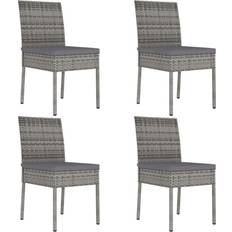 vidaXL 4x Garden Garden Dining Chair