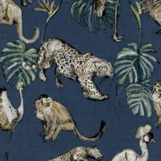 Papeles pintados Noordwand Zero Papel pintado Exotic Animals azul Noordwand Azul