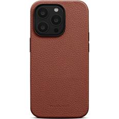 Woolnut Mobiltillbehör Woolnut Läderfodral till Iphone 14 Pro Max Cognac