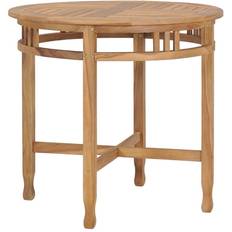 Teak Tavoli da pranzo vidaXL Ø 80 cm Tavolo da pranzo