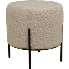 Gris Poufs House Nordic Alford Grey Pouf 37cm