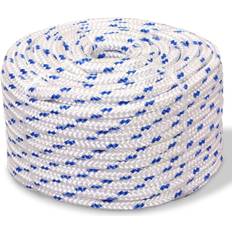 White Chain-Link Fences vidaXL Marine Rope Polypropylene 16 mm 250 m White