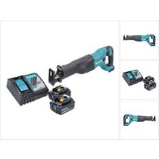 Makita Pendelisahat Makita DJR 186 RG Langaton Edestakaisin SAHA 18 V 2x Akut 6,0 Ah Laturi